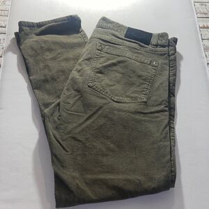 RVCA Olive Green Men's Corduroy Pants size 36
